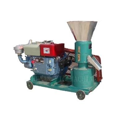 Small Pellet Machine with Diesel Engine