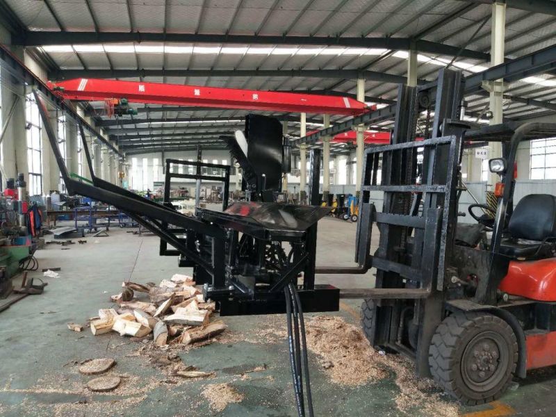 30 Tons Skid Steer Attachments Firewood Processor Wood Processor