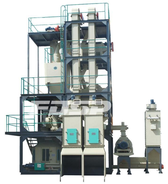 Poultry Feed Pellets Production Line Animal Feed Line Production