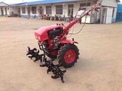 Electric Starter Power Mini Tiller Diesel Engine 32inch Width Best Mini Rotary Tiller