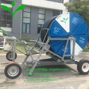 Newly Retractable Spray Water Mobile Farm Hose Reel Irrigation System E