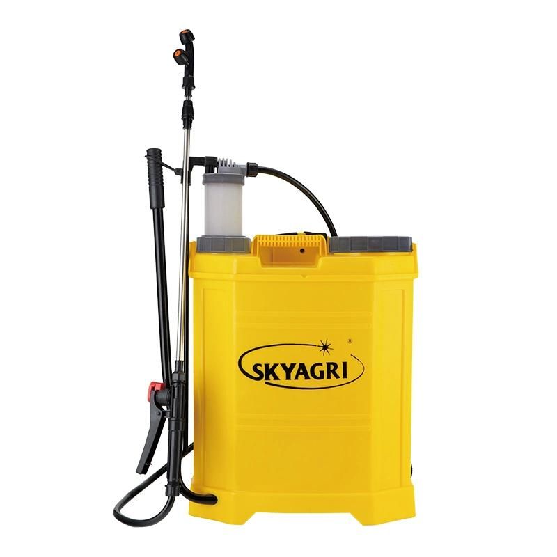 Skyagri Agricultural Sprayer 12L Manual Hand Sprayer Pump Air Chamber High Pressure Farm Garden