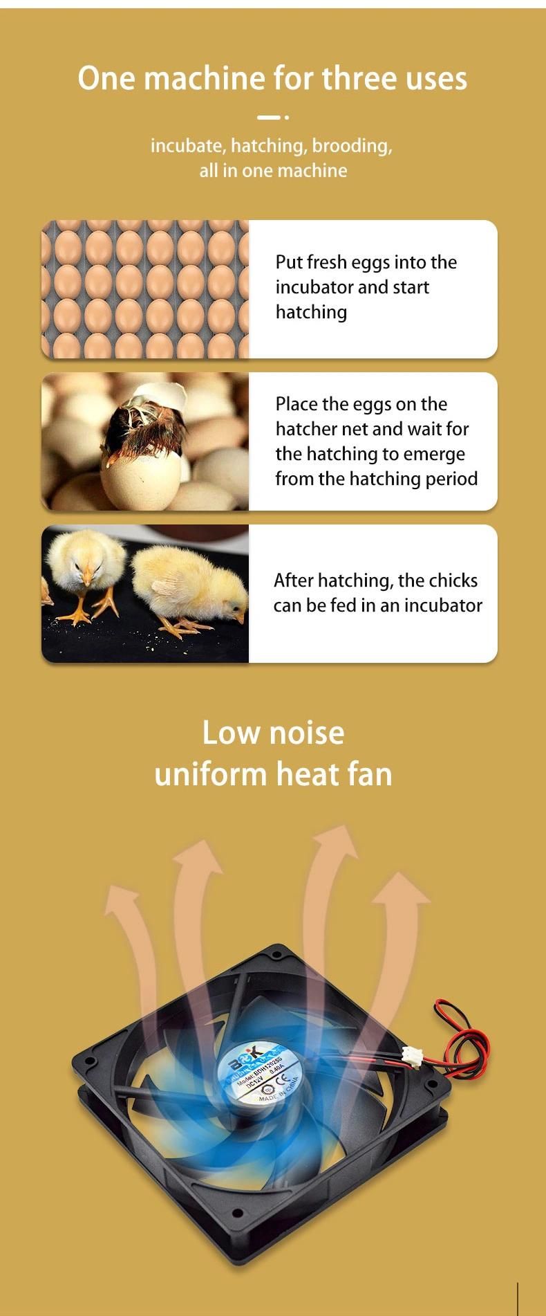 Mini High Quality Hatching Chicken Egg Incubator for Selling, Poultry Farm Chicken Hatching Incubator