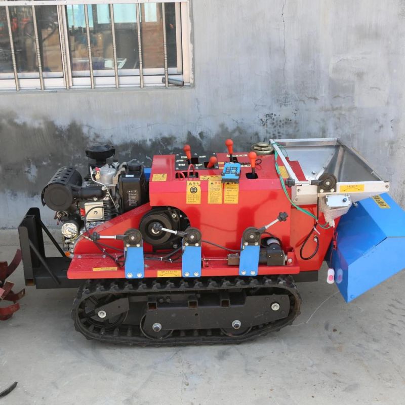 Agricultural Machinery Mini Crawler Cultivator Farm Ploughing Machine Rotary Power Tiller