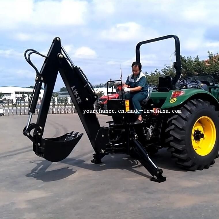 Hot Sale Tractor Tiller Lwe Series 3 Point Hitch Pto Drive Garden Backhoe Excavator for 12-180HP Tractor