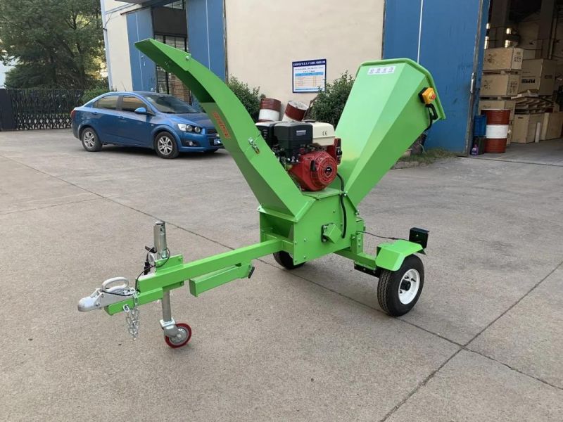 15HP Gasoline Wood Chipper Shredder Ce Euro V