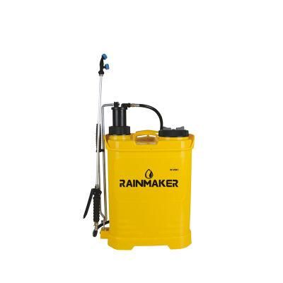Rainmaker 20L Knapsack Portable Plastic High Pressure Manual Water Sprayer