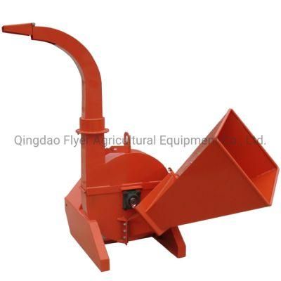 CE Approved Tractor Portable Wood Shredder Pto Wood Chipper