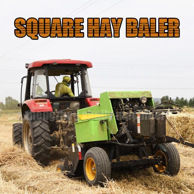 Wheat Hay Straw Baler Machine Mini Square Baler for Sale