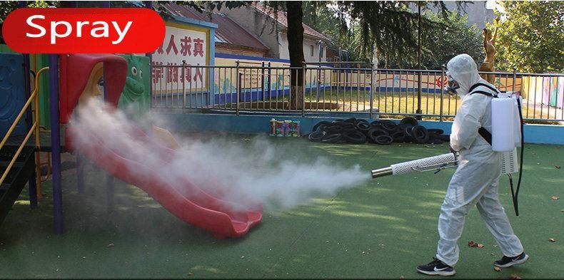 Um Portable Smoke Water Mist Machine Handled Water Mist Spraying Machine Fogging Cannon Mist Sprayer Machine