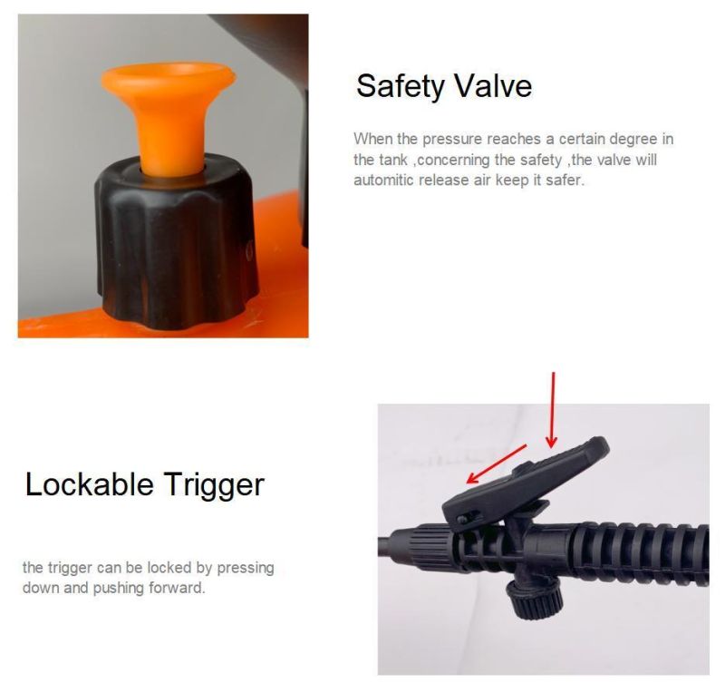 5L 8L Garden Air Compression Hand Manual Sprayer