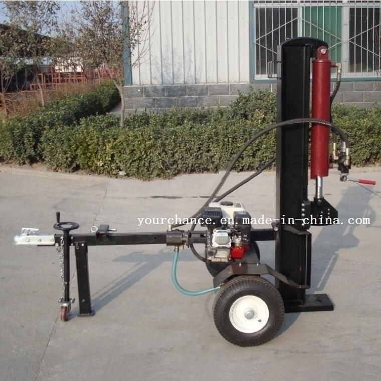 Hot Sale Ls-20t Selfpower 6.5HP 20tons Towable Log Splitter