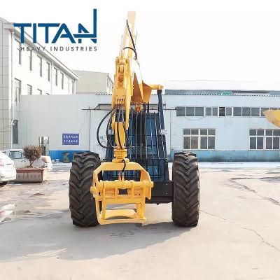 OEM tri Wheel Sugarcane Grab Loader with Long Stroke