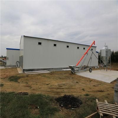 Prefab /Prefabricated Automatic Steel Structure Meat Duck Shed with Certificates