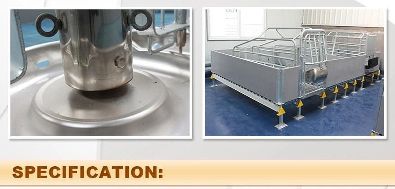 High Quality Pig Farming Equipment Sow Used Designed Pig Farrowing Stall