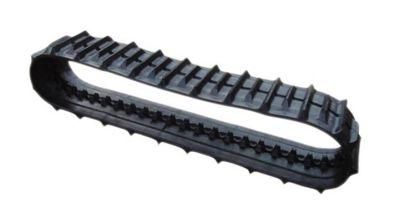 India Rice Wheat Combine Harvester Rubber Track Crawler 450*90*60