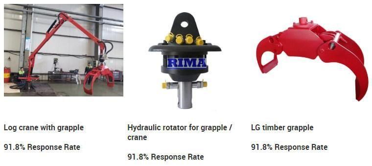 Hot Sale High Efficiency 360 Degre Log Grapple Clamp