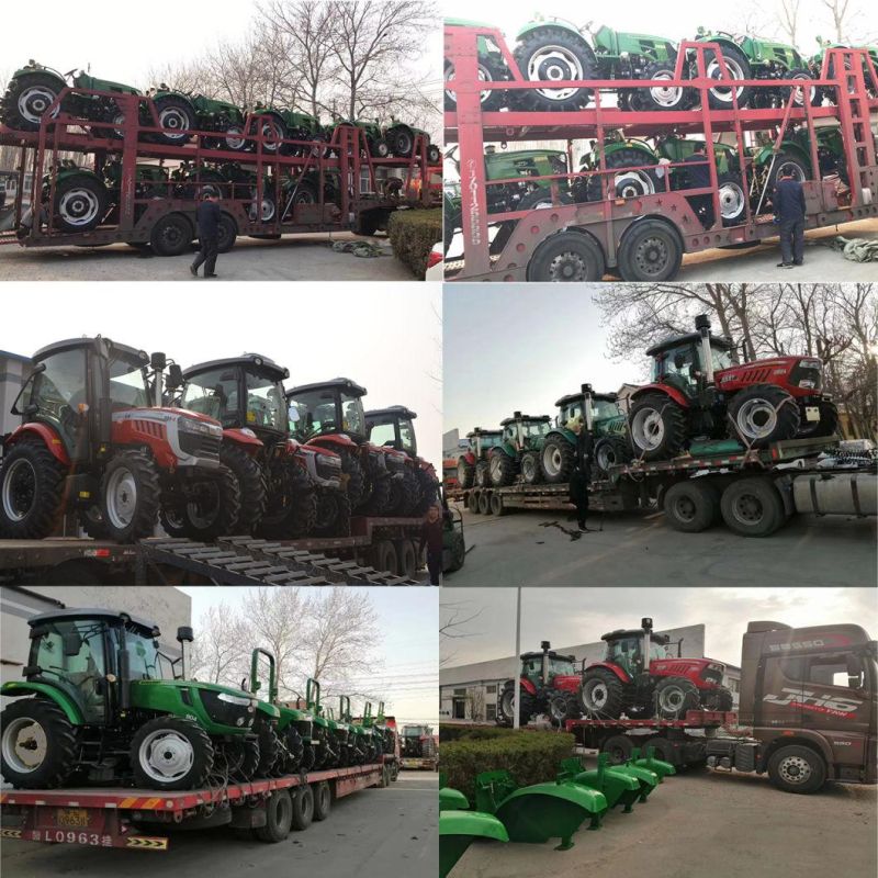 Made in Shandong China Agricultural Farm Tractor 80HP (804)