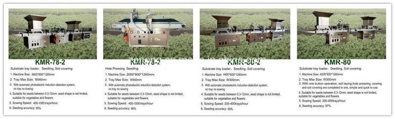 Hole Tray Seeding Nursery Automatic Seeding Machine Seeds Sowing Machine for Seedling Tray Seeder