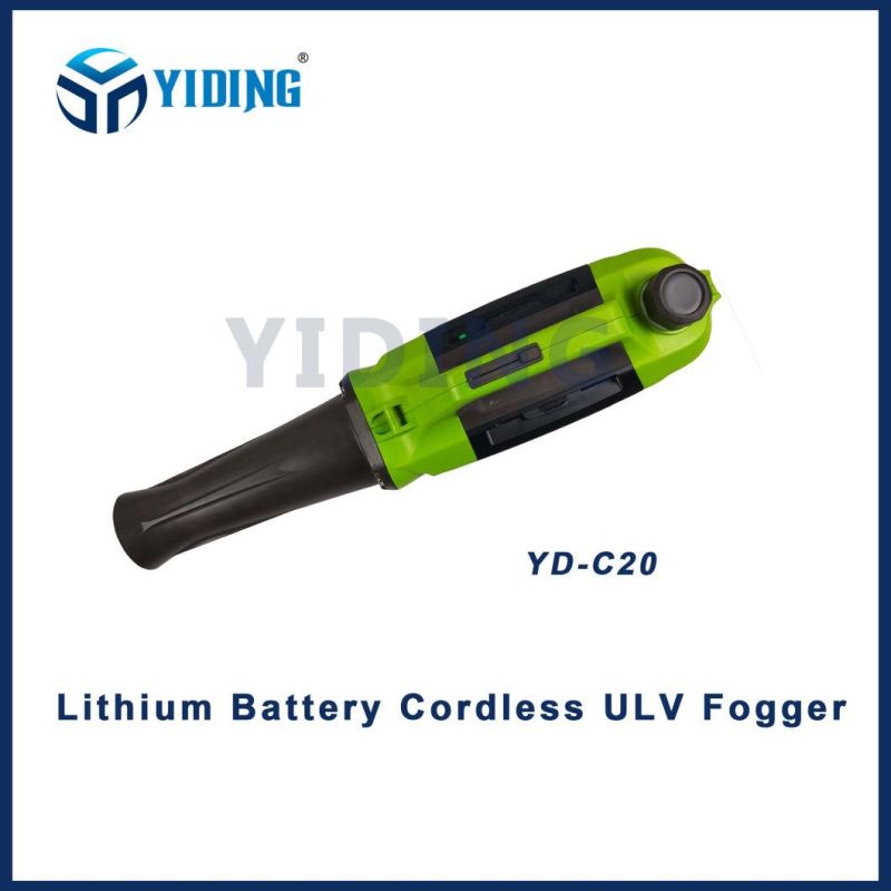 2.5L Lithium Battery Cordless Fogger Disinfecting Disinfectant Portable Fogger Ulv Cold Fogger Sprayer Machine for Disinfection Lithium-Ion Battery Ulv Fogger