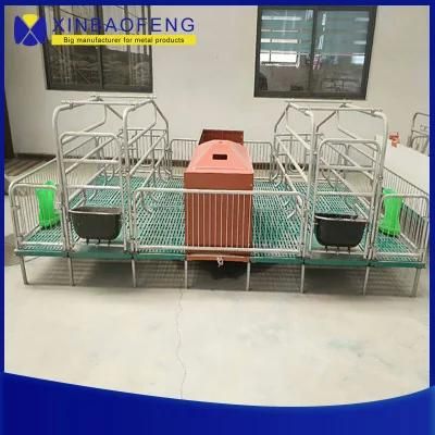 Farm Equipment Customized Pig Farrowingpen Pig Gestation Crate Hot Galvanized Hog Crate