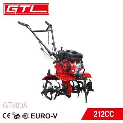 7.5HP (5.5KW) Agricultural Power Rotary Tiller Gasoline Tiller (GT800A)