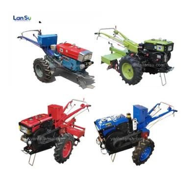 8HP 10HP 12HP 15HP Diesel Engine Walking Tractor Power Tiller