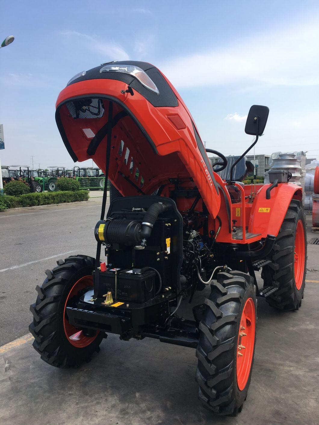 High Quality Low Price Chinese 60HP 4WD Tractor for Farm Agriculture Machine Farmlead Brand Tractor with Rops by Deutz-Fahr