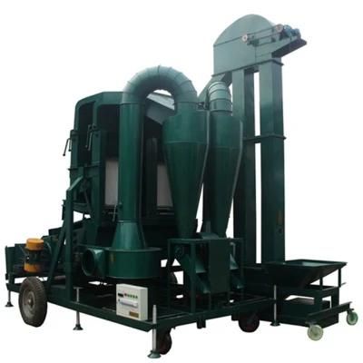 High Capacity Seed Cleaner with Double Air Screens and Cyclones