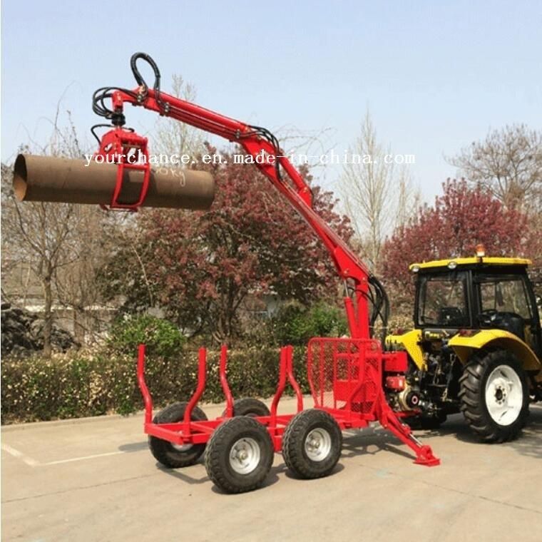 Hot Selling Forestry Machine Cr Series Hydraulic Driven Log Crane for Farm Tractor
