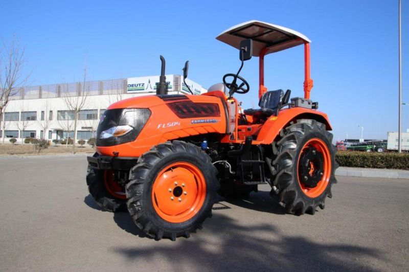 High Quality Low Price Chinese 50HP 4WD for Farm Agriculture Machine Farmlead Tractor with Cabin