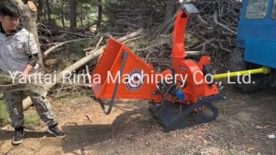 Wood Chipper Tractor Wood Chipping Grinding Machine