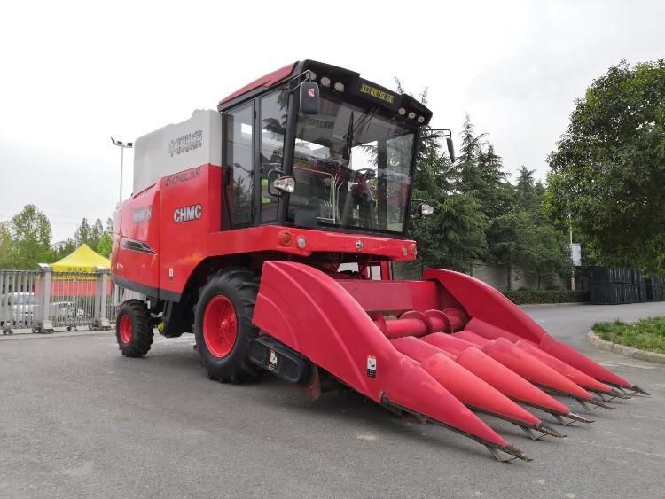 5 Rows Self-Propelled Corn Kernel Combine Harvester