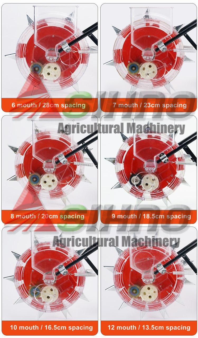 Adjustable Hand Push Corn Beans Peanut Seeder/Planter Machine for Sale