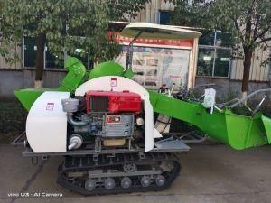 Combined Rice Harvester Mini Grain Cutting Machine 20HP