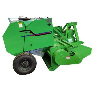 Round Hay Baler Mini Large Small Square Grass Silage Straw Packing Machine