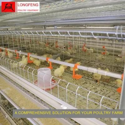 Customized Farming Chicken Longfeng China Farms Broiler Cage Feeding Poultry Equipment 9lcr-3120