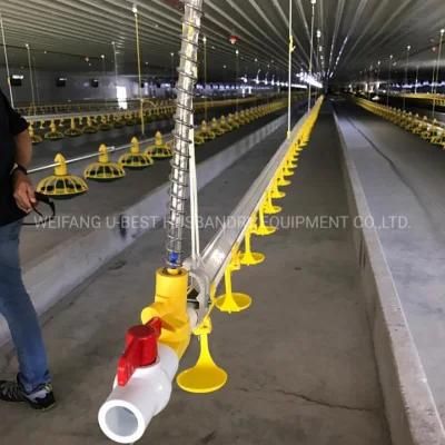 Poultry Plastic Nipple Drinker Equipment for Chicken Farm in Angola