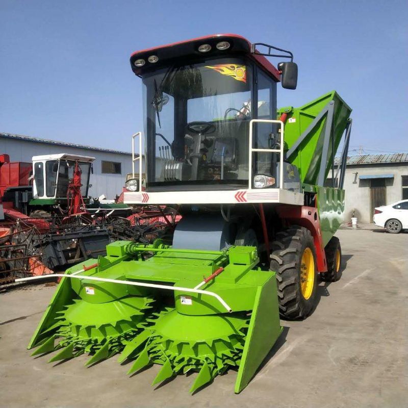 Disc Silage Harvester Cutting Conveying Flattening Shredder Cutter