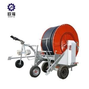 New Farm Spraying Hose Reel Irrigation Machine