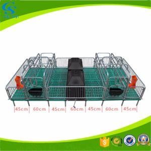 Sow Pig Cage Equipment Galvanized Farrowing Crate