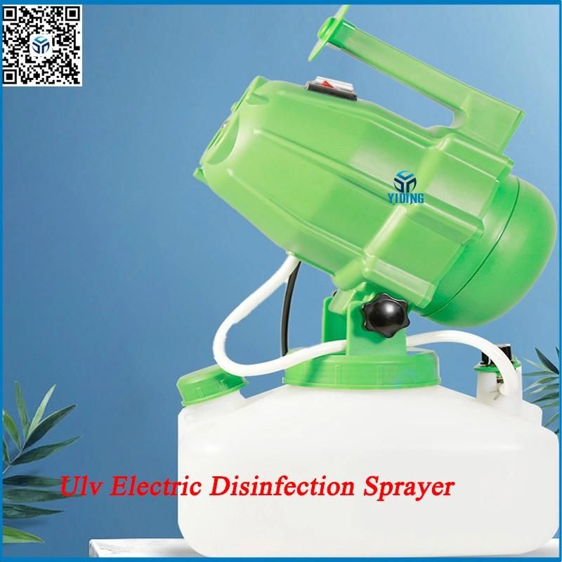 Ce 5L Fogging Sprayer 3 Nozzles Ulv Cold Fogger Portable Ulv Electric Disinfection Sprayer Handheld Fogger Sprayer High Efficient Disinfection Ulv Motor Sprayer