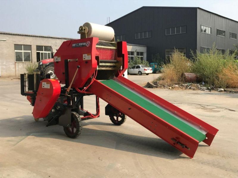 Mini Round Corn Silage Packing Machine Baler Wrapper Silage Baler