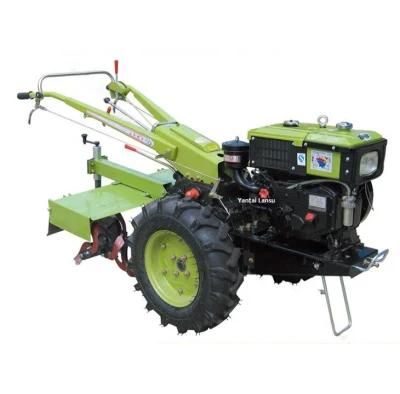 Rotavator Motoazada Motoblok Walking Diesel Engine Tractor Cultivator