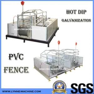 China Factory Price Galvanized Steel Pig/Sow Farrowing Stall with PVC Fence