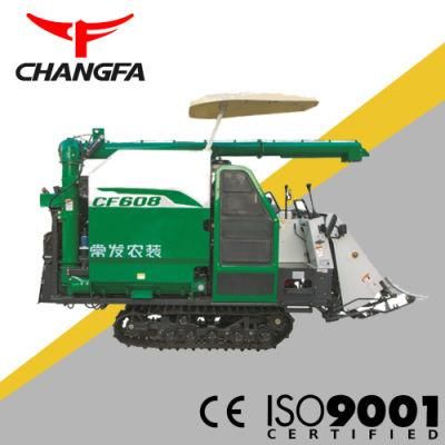 Rice Wheat Corn COB Seed Track Type Combine Wheeled Harvester