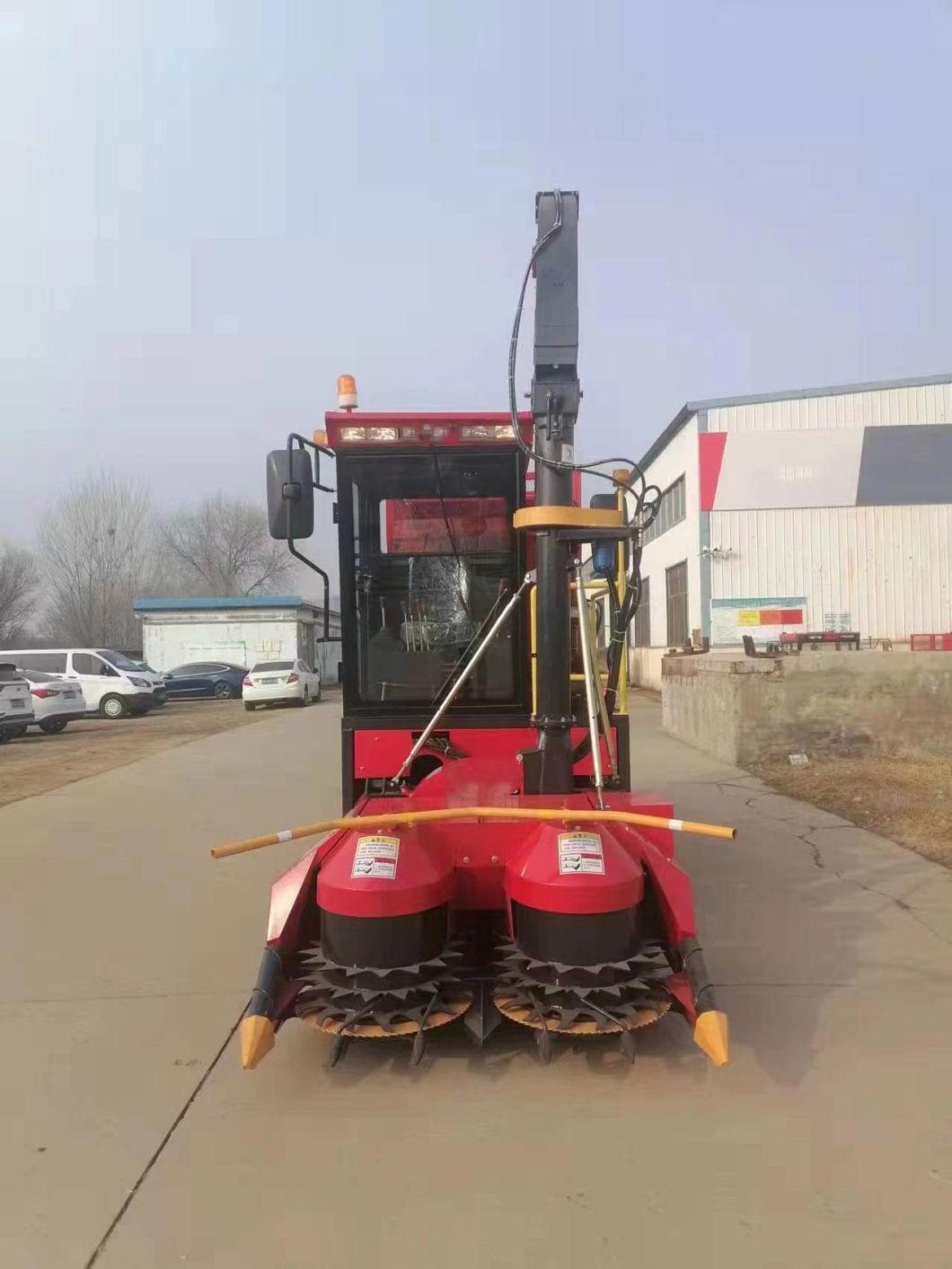 Track Type Green Type Combining Corn Harvester/ Belt Type Green Corn Harvester/ Mini Green Harvester 1600mm (4QZL-1600)