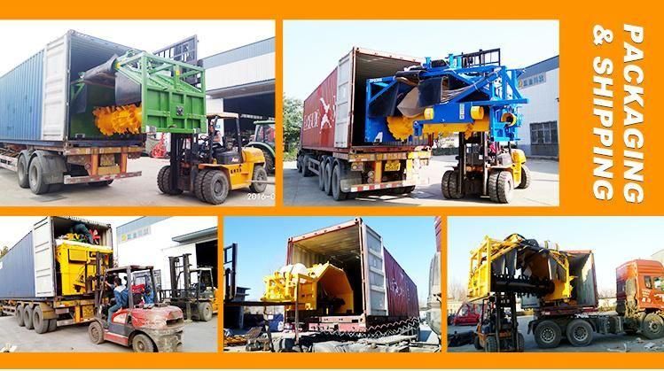 Chicken Fowl Manure Poultry Dung Treatment Compost Turner Mixer Machine