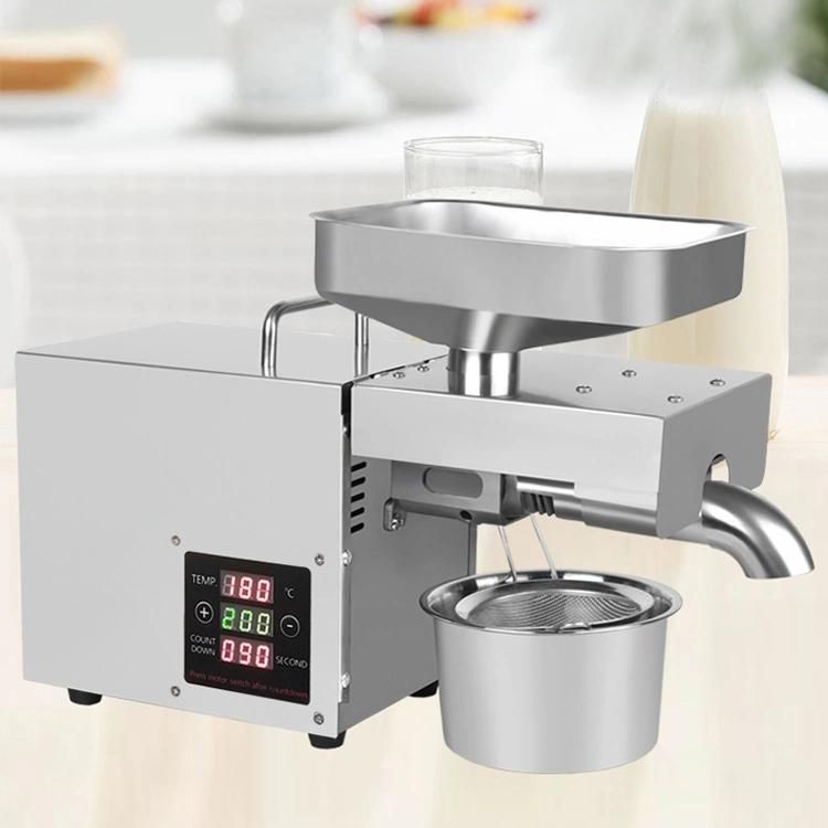 Commercial Homely Intelligent Cold Press Oil Seeds Peanut Olive Oil Pressing Machine