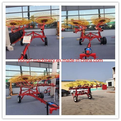 Hongri High Quality 9lz Hay Rake for Farm